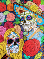 Dia de los Muertos Coloring Poster — photo 4
