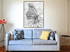 Butterfly Coloring Poster — photo 3
