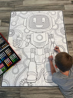 Robot Coloring Poster — photo 3
