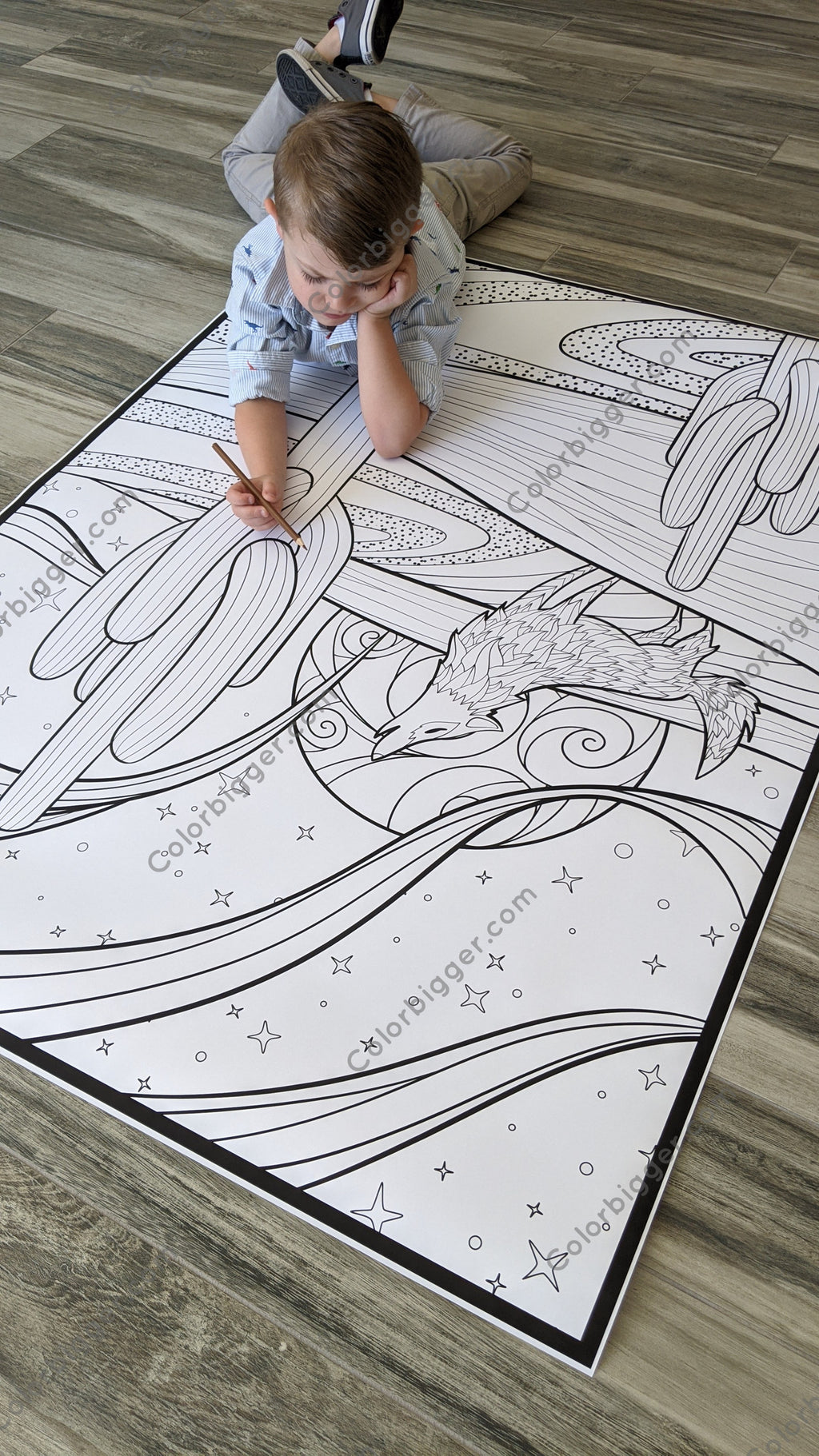 Desert Coloring Poster — photo 2