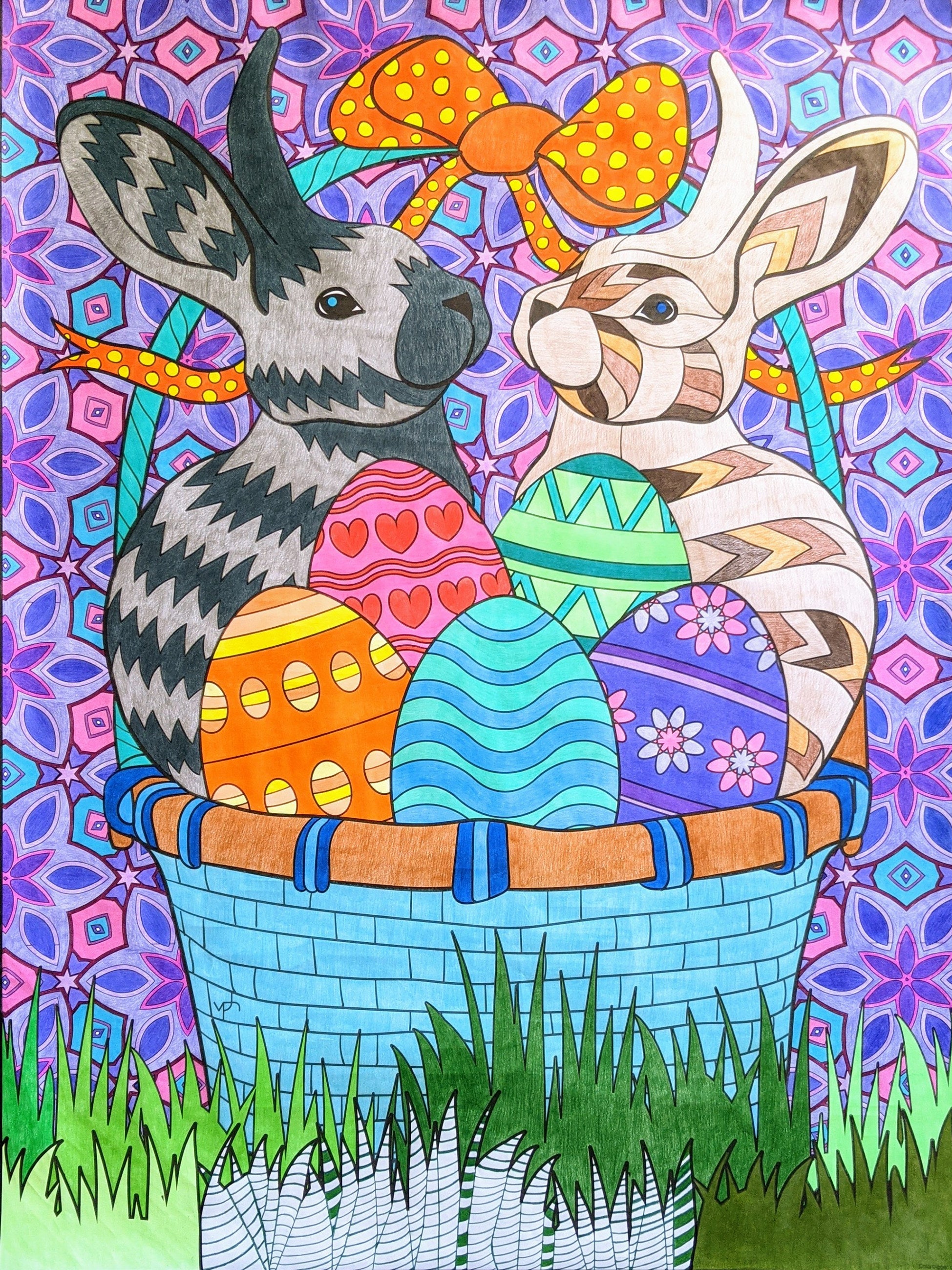 Easter Coloring Poster — photo 5