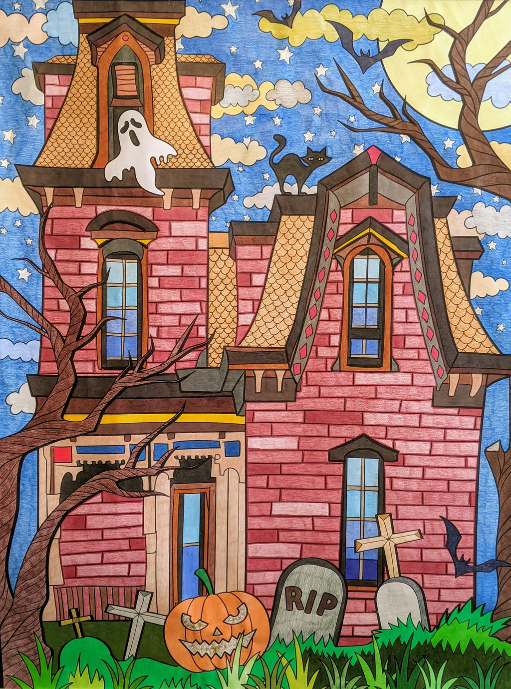 Halloween Coloring Poster — photo 4