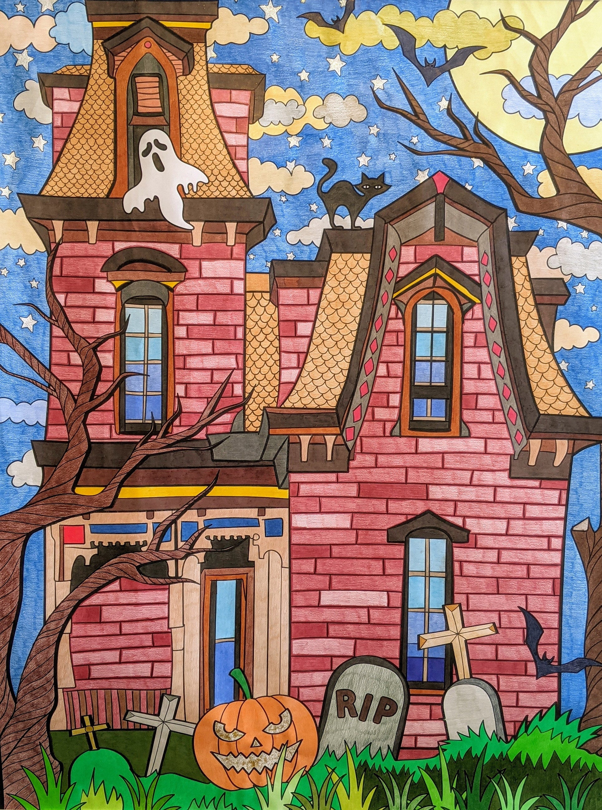 Halloween Coloring Poster — photo 4