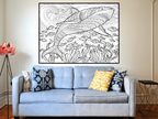 Shark Coloring Poster — photo 2