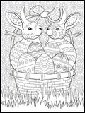 Easter Coloring Poster